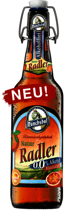 Mönchshof Natur Radler Blutorange Alkoholfrei 0,0 %