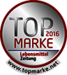 [Translate to Italienisch:] Auszeichnung Top Marke 2016