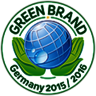 [Translate to Italienisch:] Auszeichnung Green Brand 15/16