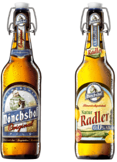 [Translate to Englisch:] Bierflaschen Original & Alkoholfreies Radler